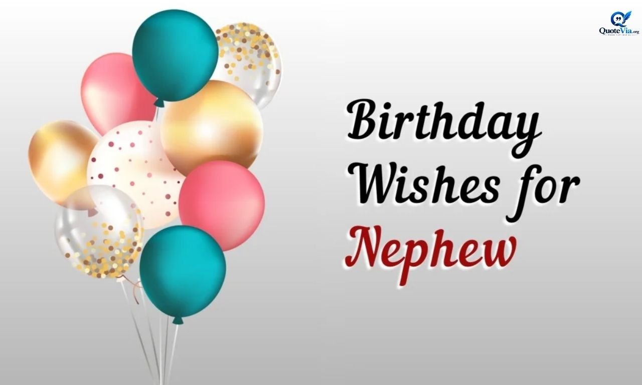 Heart touching birthday wishes for nephew boy